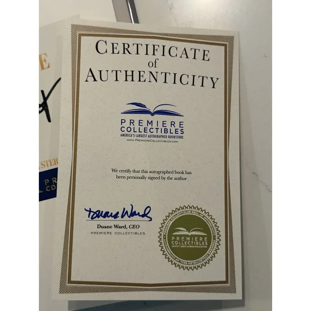 Daniel Stern Signed Home And Alone Book AUTOGRAPHED Home Alone COA